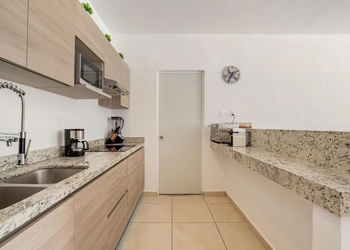 Vibes King Bed Pool Balcony 10 Min To Apartment Puerto Morelos