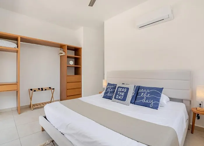 Vibes King Bed Pool Balcony 10 Min To Apartment Puerto Morelos