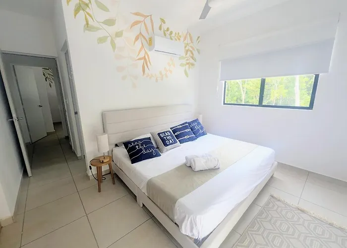 Vibes King Bed Pool Balcony 10 Min To Puerto Morelos